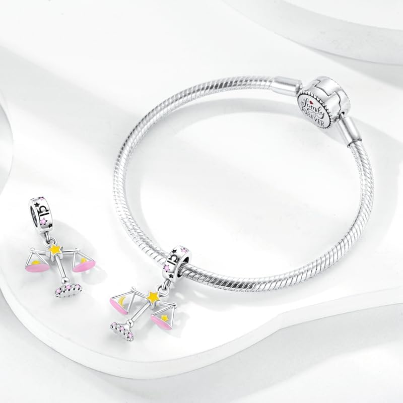 DATOUQI Queen Happy Birthday Hot Air Balloon Family Puppy Charm 925 Sterling Silver Charms for Bracelets and Necklaces Mother's Day Charms for Women - Image 2